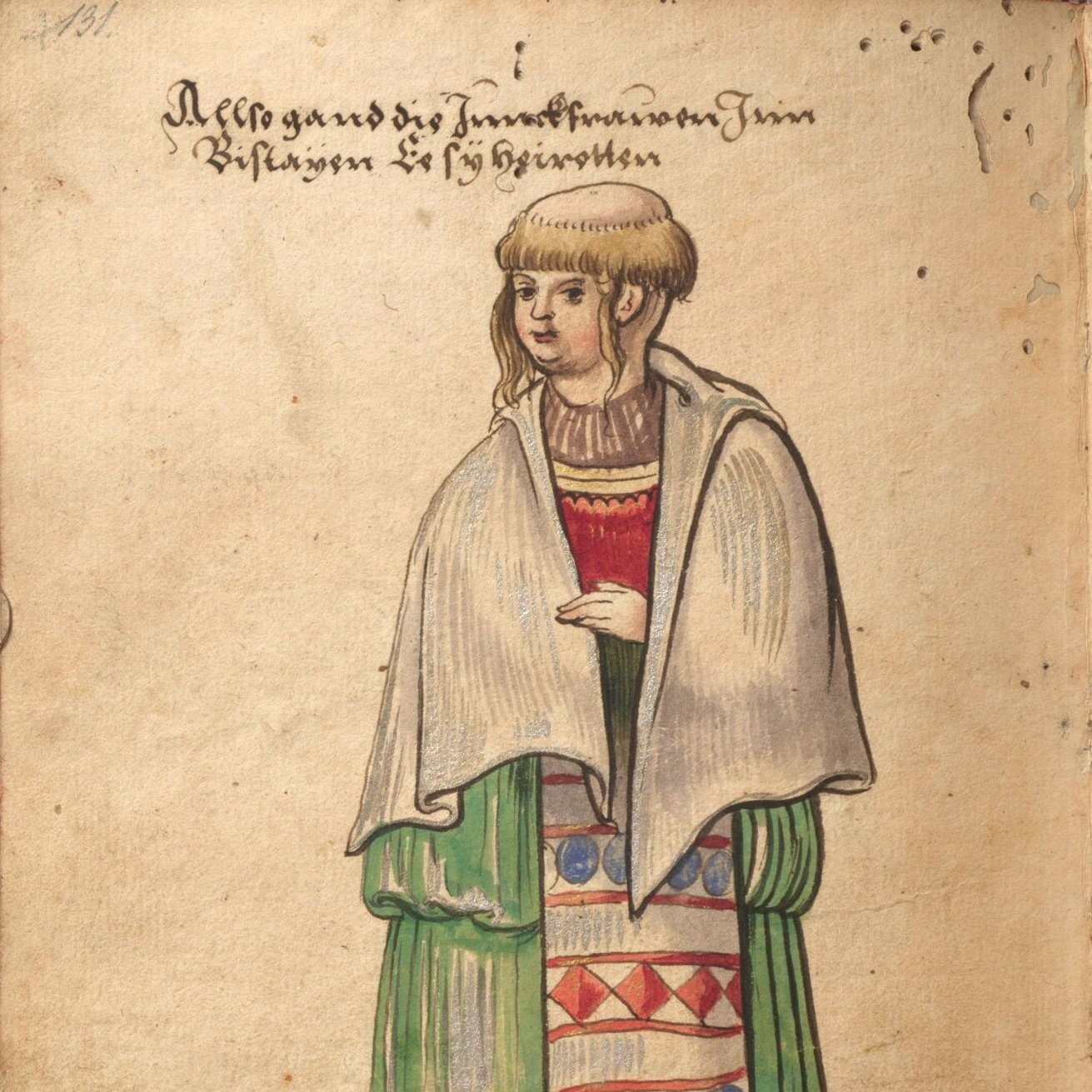 Costume des vierges basques