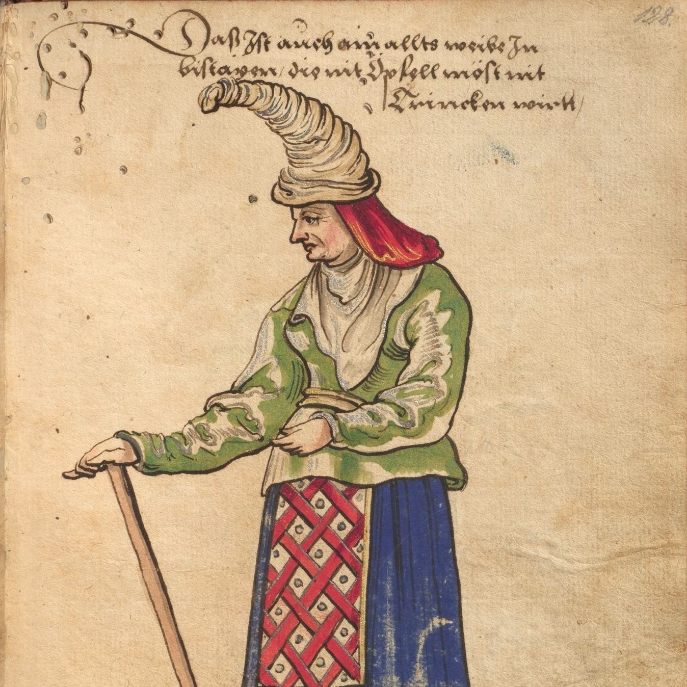 Costume traditionnel des vieilles femmes basques