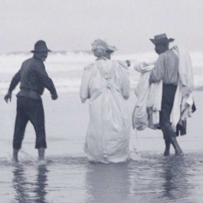 Baigneurs sur la Grande Plage, Biarritz,  ostobre 1891